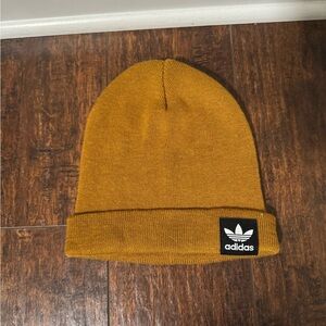 Adidas Men's Brown Knit Beanie
